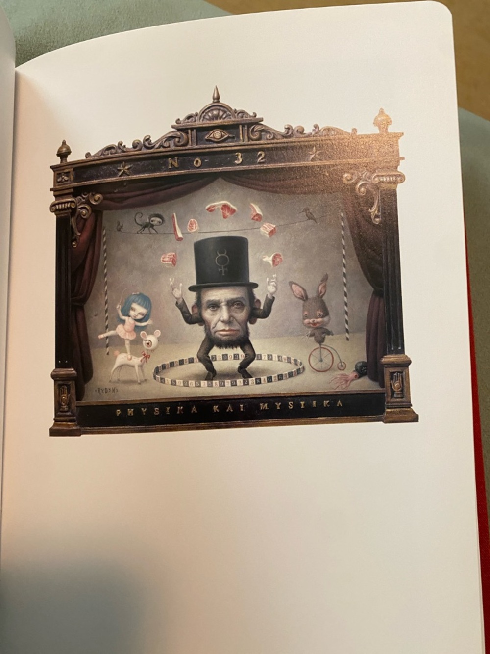 Mark Ryden Art Book - Red Hardcover with Gold Foil - Picture 4 of 14